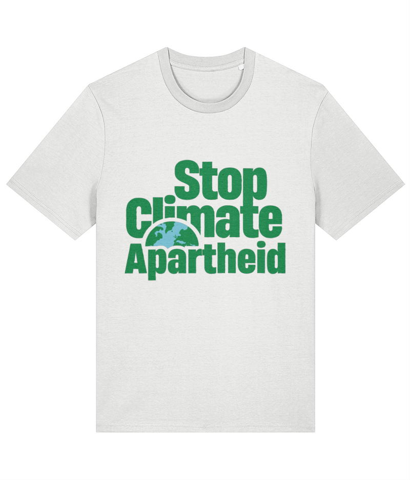 Climate Apartheid White T-Shirt